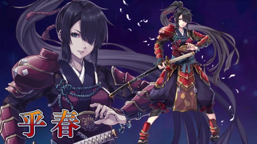 画像ギャラリー No.002のサムネイル画像 / 「VALKYRIE ANATOMIA」,侍の少女“乎春”が11月16日に登場。先行映像を公開