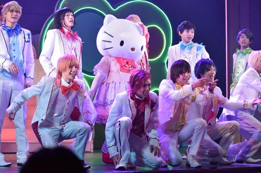 画像ギャラリー No.001のサムネイル画像 / ハローキティやポムポムプリンも参戦! サンリオ男子たちがダンス&コントで会場を盛り上げる「ミラクル☆ステージ『サンリオ男子』」ゲネプロ公演をレポート
