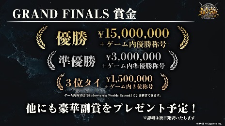 画像ギャラリー No.003のサムネイル画像 / 優勝賞金1500万円のeスポーツ大会「RAGE Shadowverse 最強チーム決定戦」のオンライン予選が7月20日にスタート。エントリー受付中