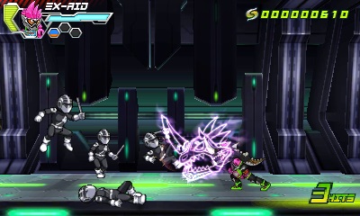 画像ギャラリー No.004のサムネイル画像 / 「オール仮面ライダー ライダーレボリューション」,無料アップデートが本日配信。“エグゼイド”と“ブレイブ”が最新フォームに