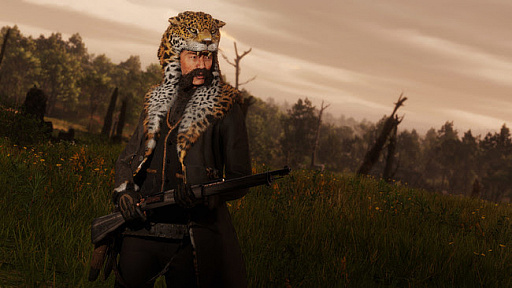 画像ギャラリー No.002のサムネイル画像 / 「レッド・デッド・オンライン」,ブレイスウェイト荘園で伝説のイワクタヒョウの目撃情報あり