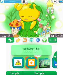 画像ギャラリー No.002のサムネイル画像 / 「ブレイブダンジョン」イラストコンテスト受賞作品の3DS用テーマ第4弾が登場