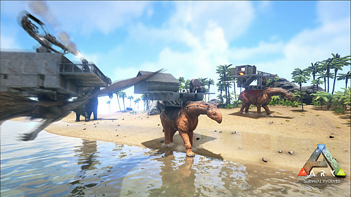 Snail Gamesが運営する 無料版 Ark Survival Evolved Online が日本を含むアジア地域で2017年1月1日にリリース