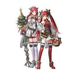 画像ギャラリー No.001のサムネイル画像 / 「ファイアーエムブレム ヒーローズ」にクリスマス到来。双界英雄のティアモ,漆黒の騎士らが12月16日に登場