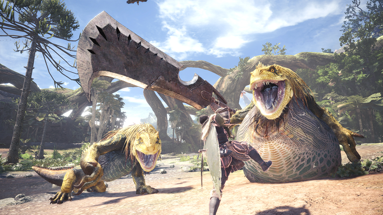 画像集 006 Ps4版 Monster Hunter World 重ね着装備 さくら 衣装 に必要な素材を入手できる歴戦王ナナ テスカトリが10月4日に登場 4gamer Net