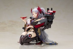 アズールレーン」のプリンツ・オイゲン百花繚乱ver.がフィギュアで登場