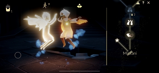 画像ギャラリー No.077のサムネイル画像 / 「風ノ旅ビト」のデベロッパによるスマホ向けアプリ「Sky 星を紡ぐ子どもたち」プレイインプレッション。言葉は交わさなくても空を飛べる