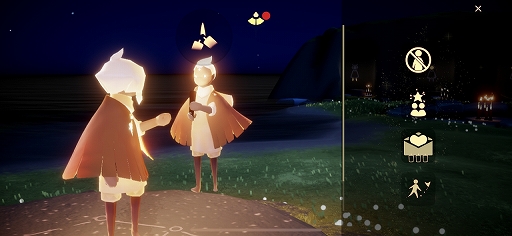 画像ギャラリー No.083のサムネイル画像 / 「風ノ旅ビト」のデベロッパによるスマホ向けアプリ「Sky 星を紡ぐ子どもたち」プレイインプレッション。言葉は交わさなくても空を飛べる