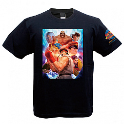 画像ギャラリー No.001のサムネイル画像 / 「ストリートファイター」 の2種類のTシャツと「豪鬼」のキャップ&ジャージが発売