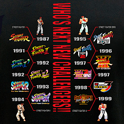 画像ギャラリー No.004のサムネイル画像 / 「ストリートファイター」 の2種類のTシャツと「豪鬼」のキャップ&ジャージが発売