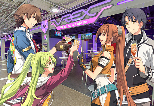 画像ギャラリー No.009のサムネイル画像 / 「軌跡」シリーズ15周年コラボカフェ,4月8日以降に登場する追加メニューが公開。VR ゲームはエステルやロイドたちに