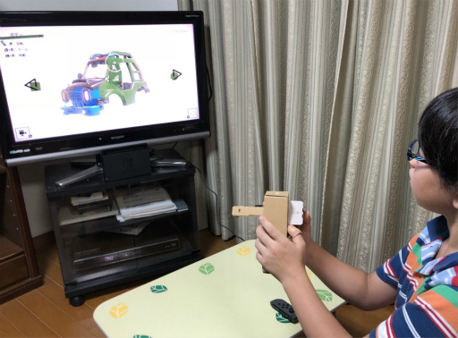 画像ギャラリー No.009のサムネイル画像 / 「Nintendo Labo」のToy-Conキット第3弾「ドライブキット」が登場。仕掛けも面白さも進化し,車や潜水艦,飛行機で陸・海・空を遊び尽くせる