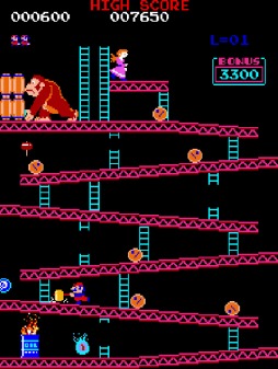 画像ギャラリー No.002のサムネイル画像 / 「ドンキーコング」がNintendo Switchに。「アーケードアーカイブス ドンキーコング」として配信が始まる