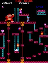 画像ギャラリー No.004のサムネイル画像 / 「ドンキーコング」がNintendo Switchに。「アーケードアーカイブス ドンキーコング」として配信が始まる