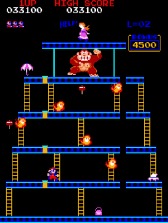 画像ギャラリー No.005のサムネイル画像 / 「ドンキーコング」がNintendo Switchに。「アーケードアーカイブス ドンキーコング」として配信が始まる