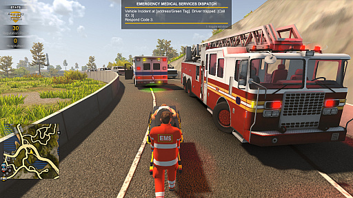 オープンワールドで緊急サービスに従事する「Flashing Lights - Police Fire EMS」のアーリーアクセス版がSteamでリリース
