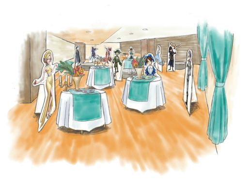 画像ギャラリー No.010のサムネイル画像 / 第五人格コラボルームが,サンシャインシティプリンスホテルで提供