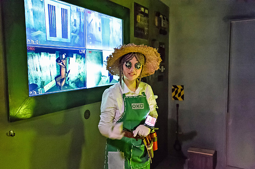 画像ギャラリー No.011のサムネイル画像 / イマーシブ・フォート東京の「Identity V 第五人格」アトラクションで脱出なるか!? リアルでロッカーにギュウ詰めの体験レポ