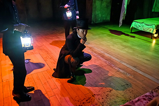 画像ギャラリー No.057のサムネイル画像 / イマーシブ・フォート東京の「Identity V 第五人格」アトラクションで脱出なるか!? リアルでロッカーにギュウ詰めの体験レポ