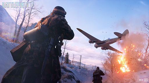 18 Battlefield V の最新スクリーンショットが公開 北欧が戦場となり 冬季迷彩のスピットファイアなどが登場