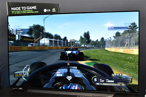 画像ギャラリー No.005のサムネイル画像 / なぜかゲームがうまくなる? NVIDIAブースでウワサの360Hzディスプレイを体験