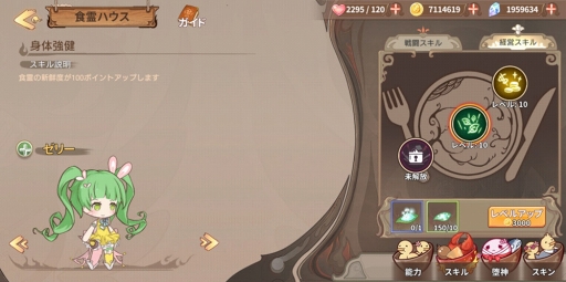 画像ギャラリー No.003のサムネイル画像 / 「フードファンタジー」,食霊ゼリーと食霊ビーフステーキのポジション&スキルが公開