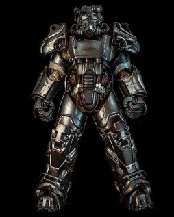 画像ギャラリー No.001のサムネイル画像 / 「Fallout」シリーズのパワーアーマー「T-60」,塗装済み可動フィギュアの復刻版を12月に発売。可動ポイントは35か所以上