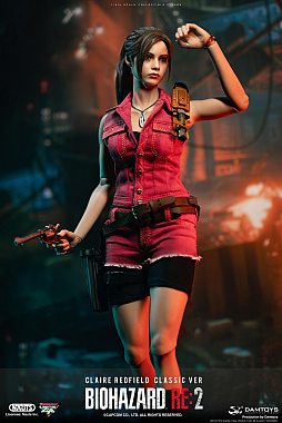 画像ギャラリー No.008のサムネイル画像 / 「バイオハザード RE:2」の1/6アクションフィギュア,予約受付スタート。オリジナル版コスチュームのレオンとクレアを立体化