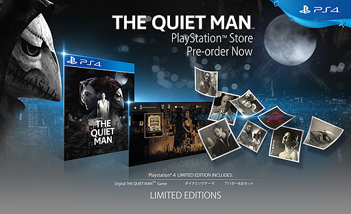 言葉を超えた先にあるもの”の表現に挑む「THE QUIET MAN」，PS4版の予約注文受け付けが本日スタート