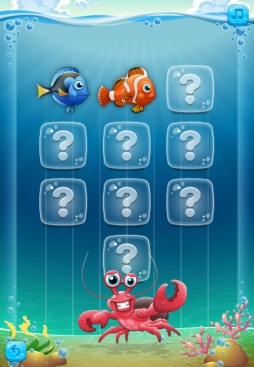 画像ギャラリー No.005のサムネイル画像 / 「ゲームセンターNEO for スゴ得」でパズルゲーム“海の中のおさかなパズル”が配信