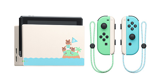 Nintendo Switch どうぶつの森　本体のみ　美品　ケース付き
