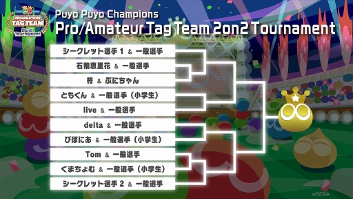  No.014Υͥ / ֡Puyo Puyo Champions Pro/Amateur Tag Team 2on2 Tournamentס󥿡ͥåȥ饤ۿ