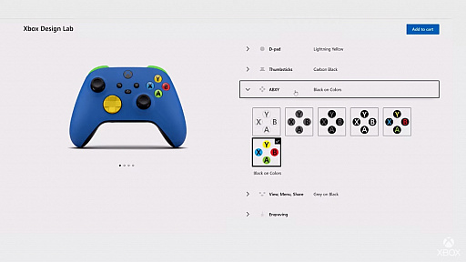 好きな色の組み合わせで「Xbox Wireless Controller」を作れる「Xbox Design Lab 」がサービス再開。ただし発送は北米・西欧のみ