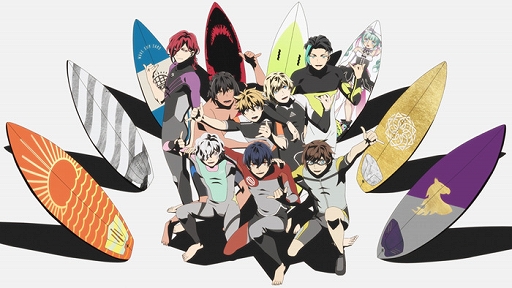 画像ギャラリー No.001のサムネイル画像 / 劇場アニメ「WAVE!!〜サーフィンやっぺ!!〜」のオープニング映像が公開