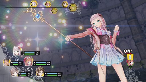 ルルアのアトリエ ～アーランドの錬金術士4～」，ステルクを始めとする3人のキャラクターと，進化した調合システムの情報が公開