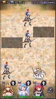 画像ギャラリー No.007のサムネイル画像 / 「クイーンズブレイド WHITE TRIANGLE」,プロローグやゲームシステムが公開