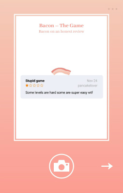 画像ギャラリー No.007のサムネイル画像 / ベーコンを乗せる,ただそれだけ。スマホ向けアクション「Bacon - The Game」を紹介する「(ほぼ)日刊スマホゲーム通信」第1891回