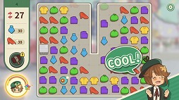 画像ギャラリー No.002のサムネイル画像 / マッチ3パズルをクリアして事件を解き明かそう。パズルアドベンチャー「カラーピーソウト」を紹介する「(ほぼ)日刊スマホゲーム通信」第2089回