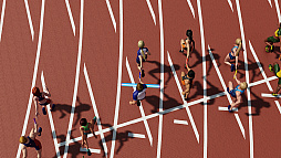 画像ギャラリー No.003のサムネイル画像 / 「東京2020オリンピック The Official Video Game」,種目「4×100mリレー」が配信。新機能「キャラクターコード」の追加も