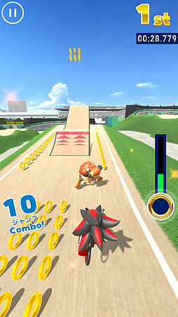 画像ギャラリー No.002のサムネイル画像 / 「ソニック AT 東京2020オリンピック」,事前登録数が75万件を達成。EX競技の紹介映像も公開