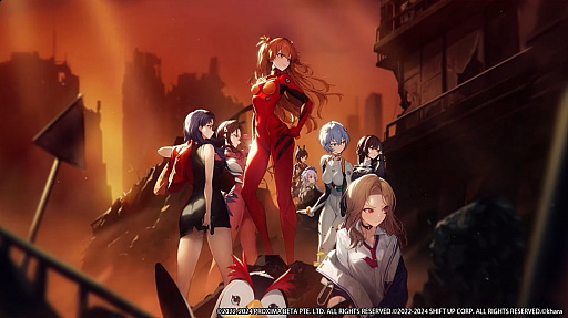 画像ギャラリー No.001のサムネイル画像 / 「NIKKE」×「エヴァンゲリオン」コラボを本日開催。gamescom特別映像でアスカ,レイ,マリ,ミサトのバトルシーンが見られる