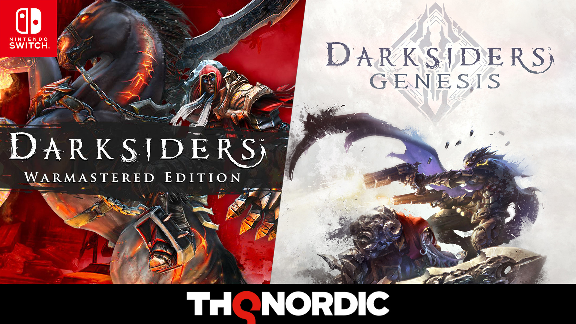 Switch用DL版「Darksiders Warmastered Edition」「Darksiders Genesis」などが対象に。“THQ  Nordic オータムセール第二弾”を開催中