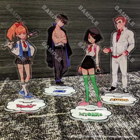 画像ギャラリー No.002のサムネイル画像 / 「熱血硬派くにおくん外伝 リバーシティガールズ」,アクリルスタンドなどオリジナルグッズを1月13日から発売