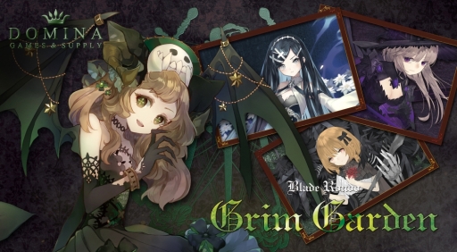 画像ギャラリー No.001のサムネイル画像 / 1人で遊べるカードゲーム「Blade Rondo Grim Garden」が5月25,26日のゲームマーケット2019春で先行販売実施