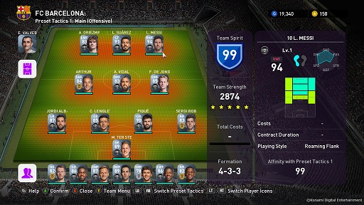 画像ギャラリー No.003のサムネイル画像 / 「eFootball ウイニングイレブン 2020」追加コンテンツ配信。PS Award受賞記念セールも