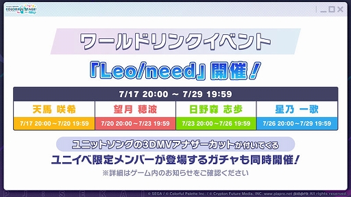 画像ギャラリー No.012のサムネイル画像 / 「プロセカ」,雄之助さん×春野さん,はるまきごはんさんが楽曲クリエイターで参加など, さまざまな新情報を公開