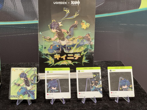 画像ギャラリー No.004のサムネイル画像 / UGREENと「原神」がコラボ。キィニチの絵柄入りモバイルバッテリーなど4種製品の発売が発表されたコラボ製品発表会レポート