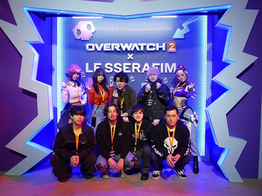 画像ギャラリー No.001のサムネイル画像 / 「オーバーウォッチ 2」×「LE SSERAFIM」コラボ第2弾,開幕。韓国・ソウルで開催されたコラボ記念イベントの様子をお届け