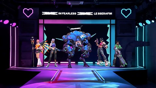 画像ギャラリー No.012のサムネイル画像 / 「オーバーウォッチ 2」×「LE SSERAFIM」コラボ第2弾,開幕。韓国・ソウルで開催されたコラボ記念イベントの様子をお届け