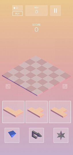 画像ギャラリー No.003のサムネイル画像 / ブロックを並べて消去しよう。パズルゲーム「Zentris」を紹介する「(ほぼ)日刊スマホゲーム通信」第2170回
